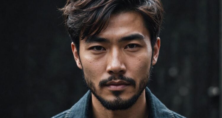 Rugged Beard Haircut Ideas for Asian Men