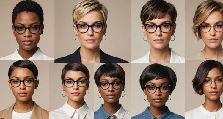 Best Short Haircuts for Women With Glasses to Elevate Style