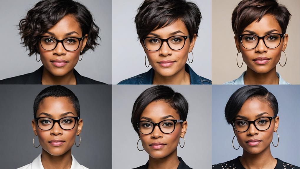 Best Short Haircuts for Women With Glasses